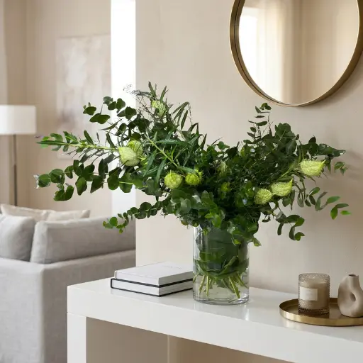 Arreglo de verde zenit